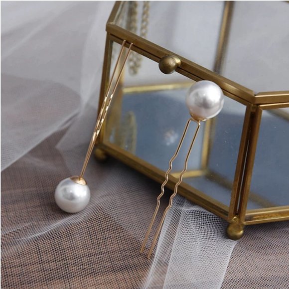 Set of 18 Bridal Hair Pins, Wedding Accessory, Pearl Pin, Wedding Hair C… - Picture 4 of 10